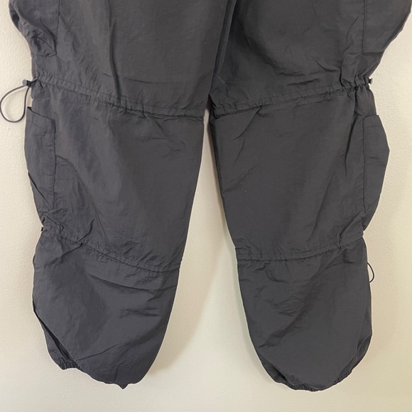 NWT HALARA Pants Womens Medium Black Baggy Drawstring‎ Cargo Joggers Pockets - Picture 6 of 12